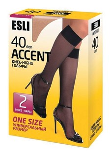 Гольфы женские ACCENT 40 Castoro (2 пары) Esli