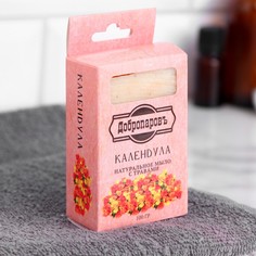Мыло банное натуральное с травами в коробке Добропаровъ