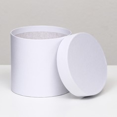 Шляпная коробка белая, 13 х 13 см Upak Land