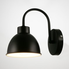 Бра 1669/1bk e27 40вт черный 15х22,5х21 см Bayer Lux