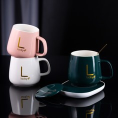 Кружка с подогревом lsk-1501, подставка, от usb, 16 вт, зеленая No Brand