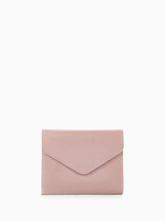 Кошелек женский на кнопке, цвет розовый No Brand