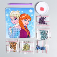 Алмазная мозаика на шкатулке с частичным заполнением Disney