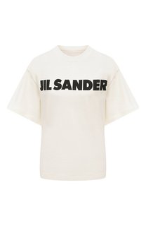 Хлопковая футболка Jil Sander