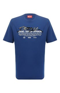 Хлопковая футболка Diesel