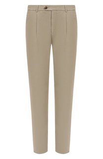Хлопковые брюки Brunello Cucinelli