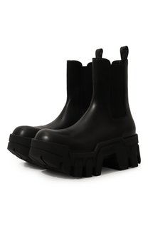 Кожаные ботинки Bulldozer Balenciaga