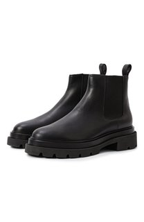 Кожаные челси Santoni