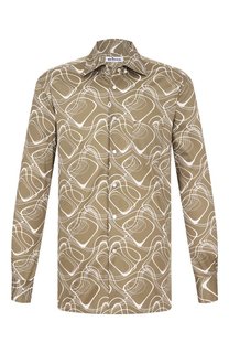 Хлопковая рубашка Kiton