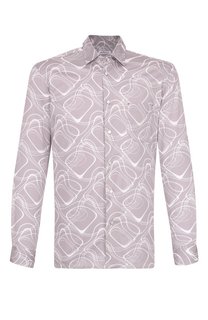 Хлопковая рубашка Kiton