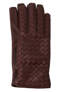 Кожаные перчатки Bottega Veneta