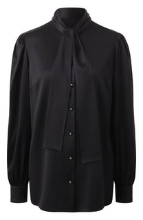 Атласная блузка Dolce & Gabbana