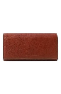 Кожаное портмоне Brunello Cucinelli