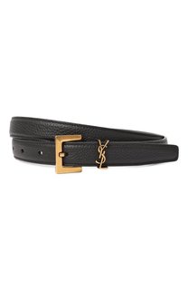 Кожаный ремень Saint Laurent