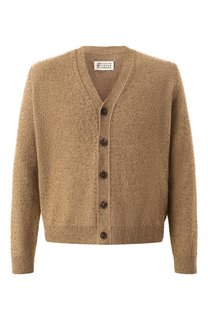 Кардиган из шерсти и хлопка Maison Margiela