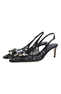 Текстильные туфли Rainbow 60 Dolce & Gabbana