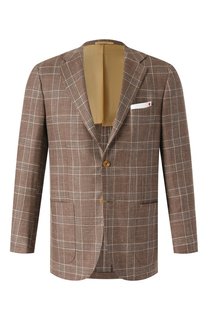 Пиджак из кашемира и шерсти Kiton