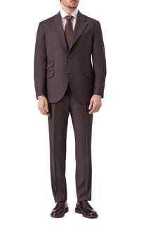 Шерстяной костюм Brunello Cucinelli