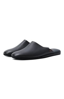 Кожаные домашние туфли Santoni