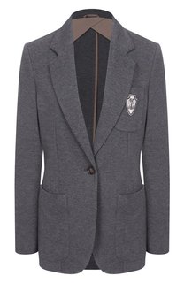 Хлопковый жакет Brunello Cucinelli