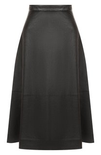 Кожаная юбка Balenciaga