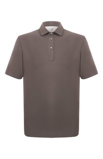 Хлопковое поло Brunello Cucinelli