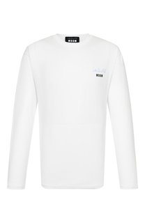 Хлопковый лонгслив MSGM