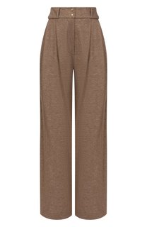 Брюки изо льна и вискозы Giorgio Armani