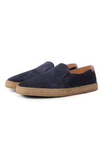 Замшевые эспадрильи Summer Brunello Cucinelli