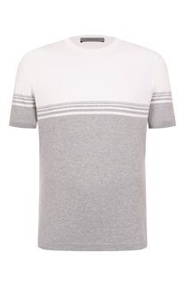 Джемпер из хлопка и шелка Corneliani