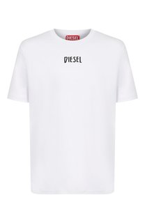 Хлопковая футболка Diesel
