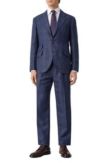 Костюм из шерсти и льна Brunello Cucinelli