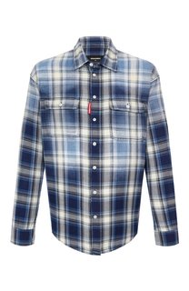 Хлопковая рубашка Dsquared2