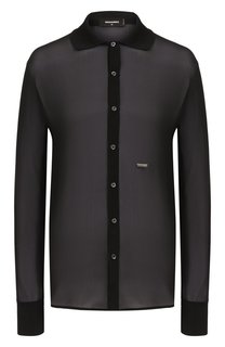 Шелковая блузка Dsquared2