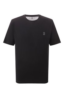 Хлопковая футболка Brunello Cucinelli