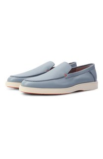 Кожаные лоферы Detroit Santoni