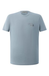 Хлопковая футболка Corneliani