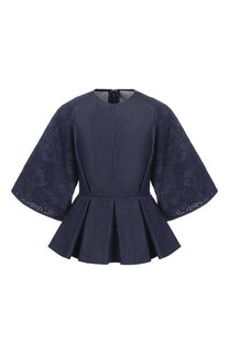 Джинсовый топ Elie Saab