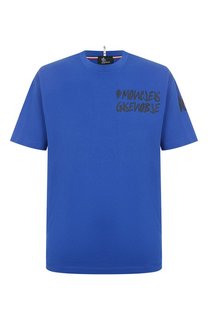 Хлопковая футболка Moncler Grenoble