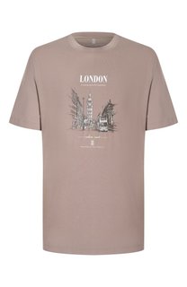 Хлопковая футболка Brunello Cucinelli