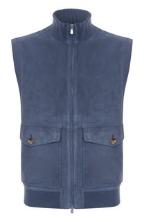 Комбинированный жилет Brunello Cucinelli