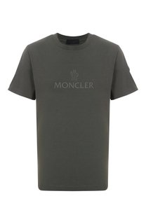 Хлопковая футболка Moncler Grenoble