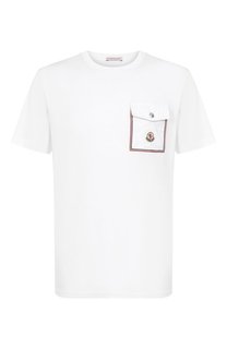 Хлопковая футболка Moncler