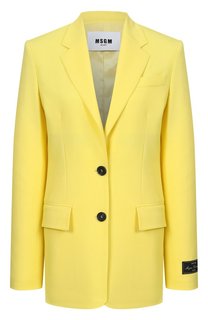 Шерстяной жакет MSGM