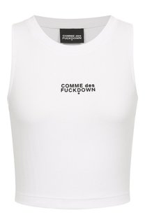Хлопковый топ Comme des Fuckdown