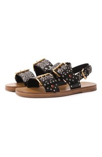 Кожаные сандалии Gucci