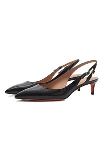 Лакированные туфли Santoni