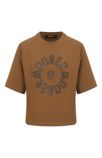 Хлопковая футболка Moorer