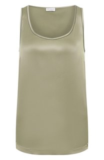 Атласный топ Brunello Cucinelli