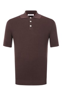 Хлопковое поло Brunello Cucinelli